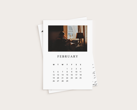 Calendar - Analog pictures - February