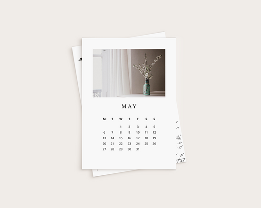 Calendar - Analog pictures - May
