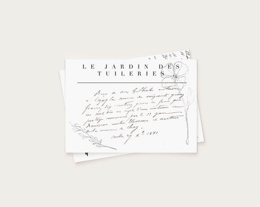 Pattern (Paper) - "Le Jardin" - P-050