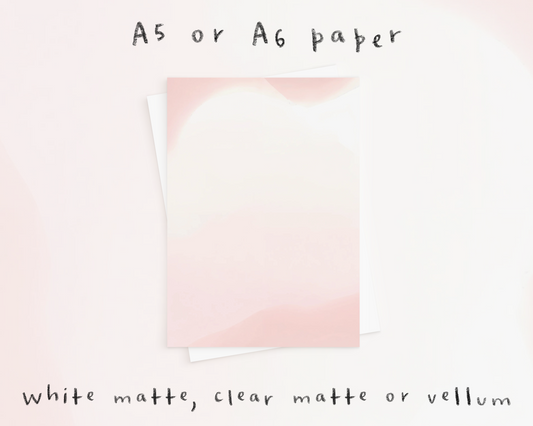 Pattern (Paper) - Pink - P-128