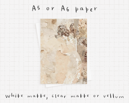 Pattern (Paper) - Brown & beige texture - P-207
