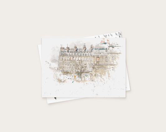 Pattern (Paper) - Parisian watercolor - P084