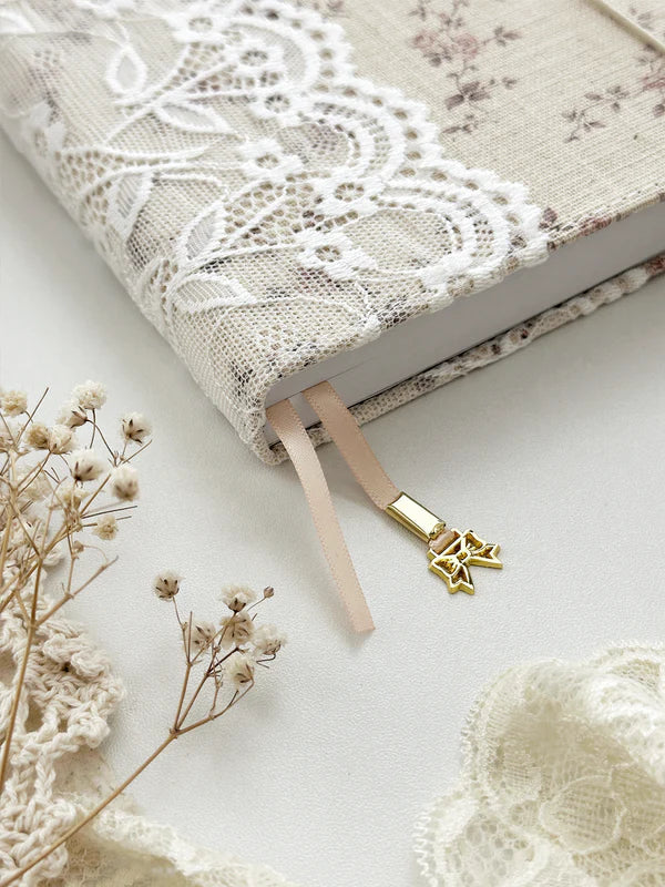 PREORDER - 160 gsm | A5 | B5 | rose & lace notebook