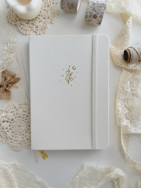 Carnet Lily of the Valley Notebook | Petit format A5 160 pages